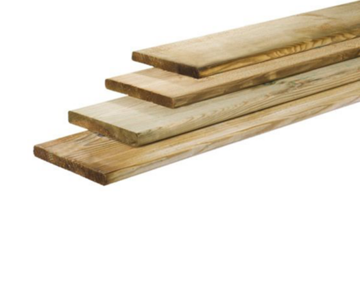 Grenen geschaafde plank 15×140 mm