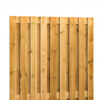 Grenen plankenscherm 19-planks 15 mm verticaal 180x180cm