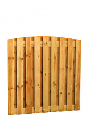 Grenen plankenscherm 19-planks 15 mm verticaal 180x180cm