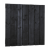 Douglas plankenscherm zwart 15-planks