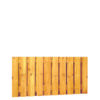 Grenen plankenscherm 21-planks 17 mm verticaal