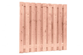 Douglas geschaafd plankenscherm 17-planks 180x180cm