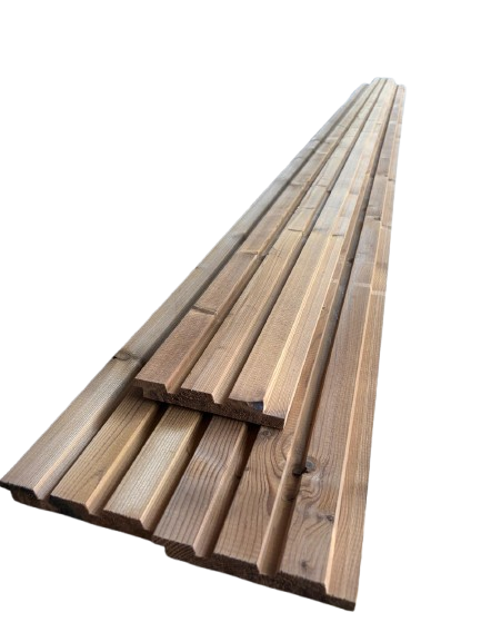 Thermo Vuren Triple rhombusprofiel 21x142mm (132mm werkend)