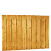 Grenen plankenscherm 21-planks 15 mm verticaal