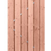 Douglas geschaafde plankendeur op stalen frame 100x195cm