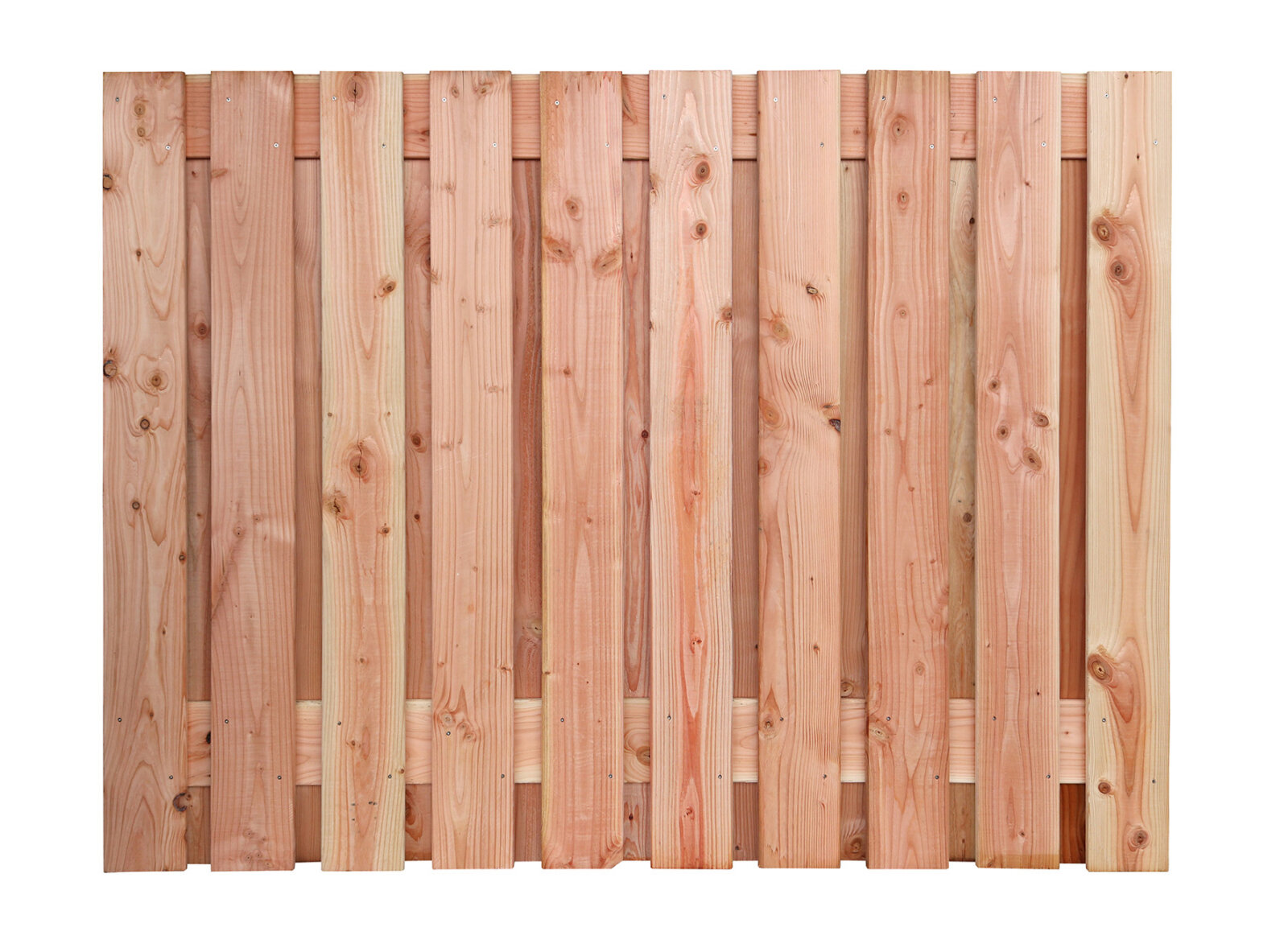 Douglas geschaafd plankenscherm 21-planks voor betonsysteem
