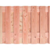 Douglas geschaafd plankenscherm 19-planks 16mm