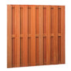 Hardhouten plankenscherm geschaafd 18-planks 180x180cm