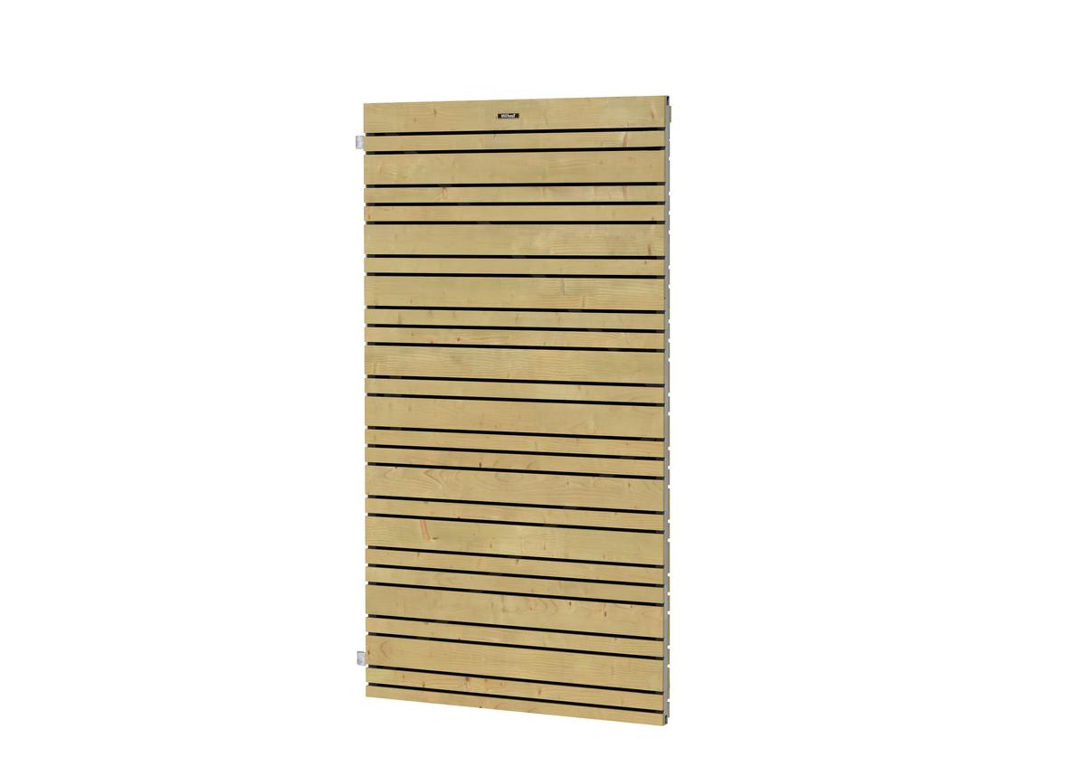 Vuren tuindeur Flux Excellent op stalen frame 100x180cm