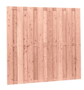 Douglas fijnbezaagd plankenscherm 18-planks 180x180cm